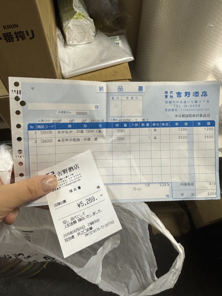 宮崎で「百年の孤独」と「中々」を適正価格で買うなら!吉野酒店の訪問ガイドの画像4