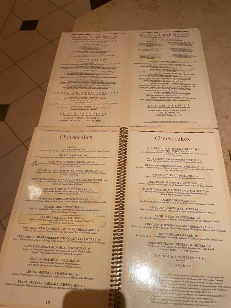 A Guide to The Cheesecake Factory Bangkok at Central World image 3