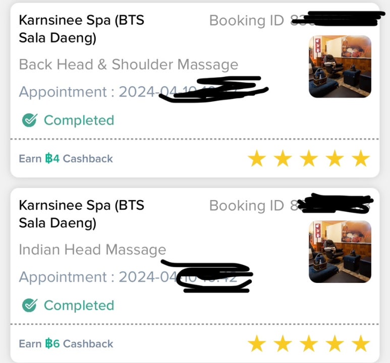 バンコクの格安ローカルマッサージ「Karnsinee Spa」体験記とGoWabi活用術の画像9