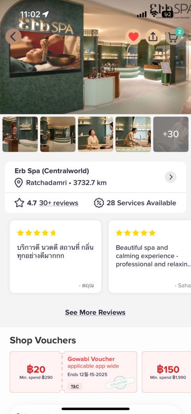 Erb Spa Central World: A Review of the Signature Seven Pollens Golden Therapy image 1