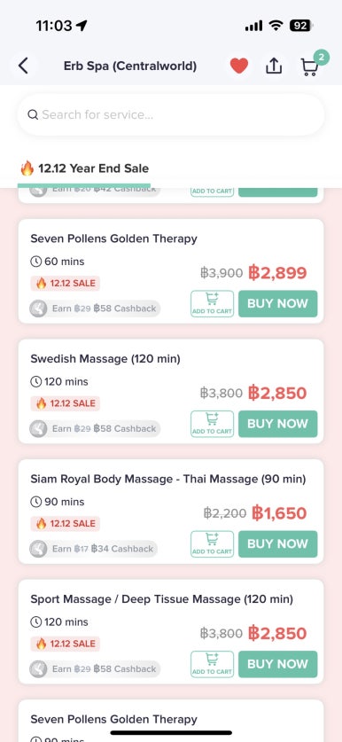 Erb Spa Central World: A Review of the Signature Seven Pollens Golden Therapy image 2