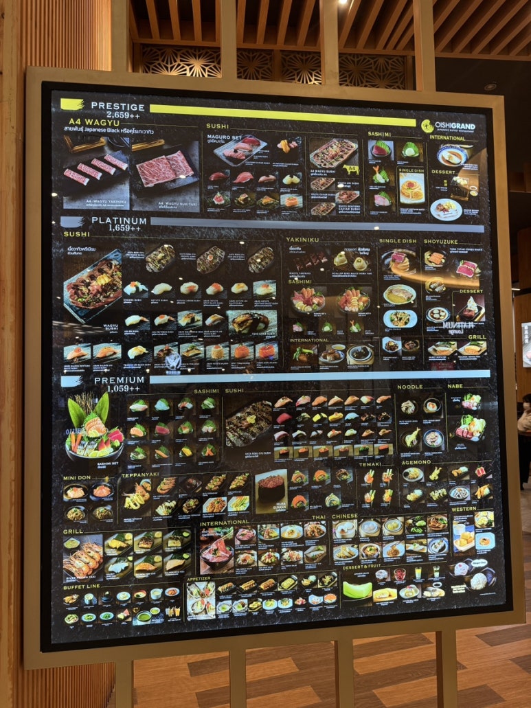 Oishi Grand Siam Paragon Review: A Premium Japanese Buffet Experience in Bangkok