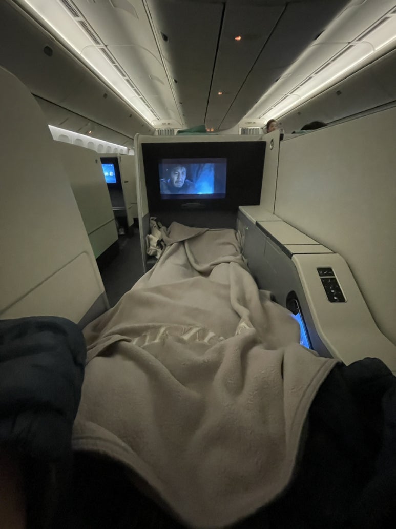 大韓航空プレステージクラス搭乗記:バンコク発仁川行きKE652便の快適な空の旅の画像7