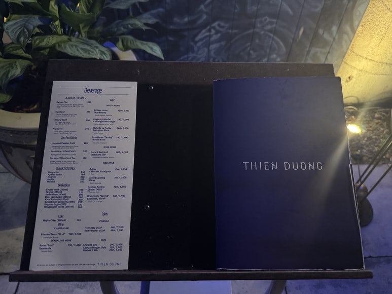 Discover Thien Duong: A Michelin-Recognized Vietnamese Escape in Bangkok image 2